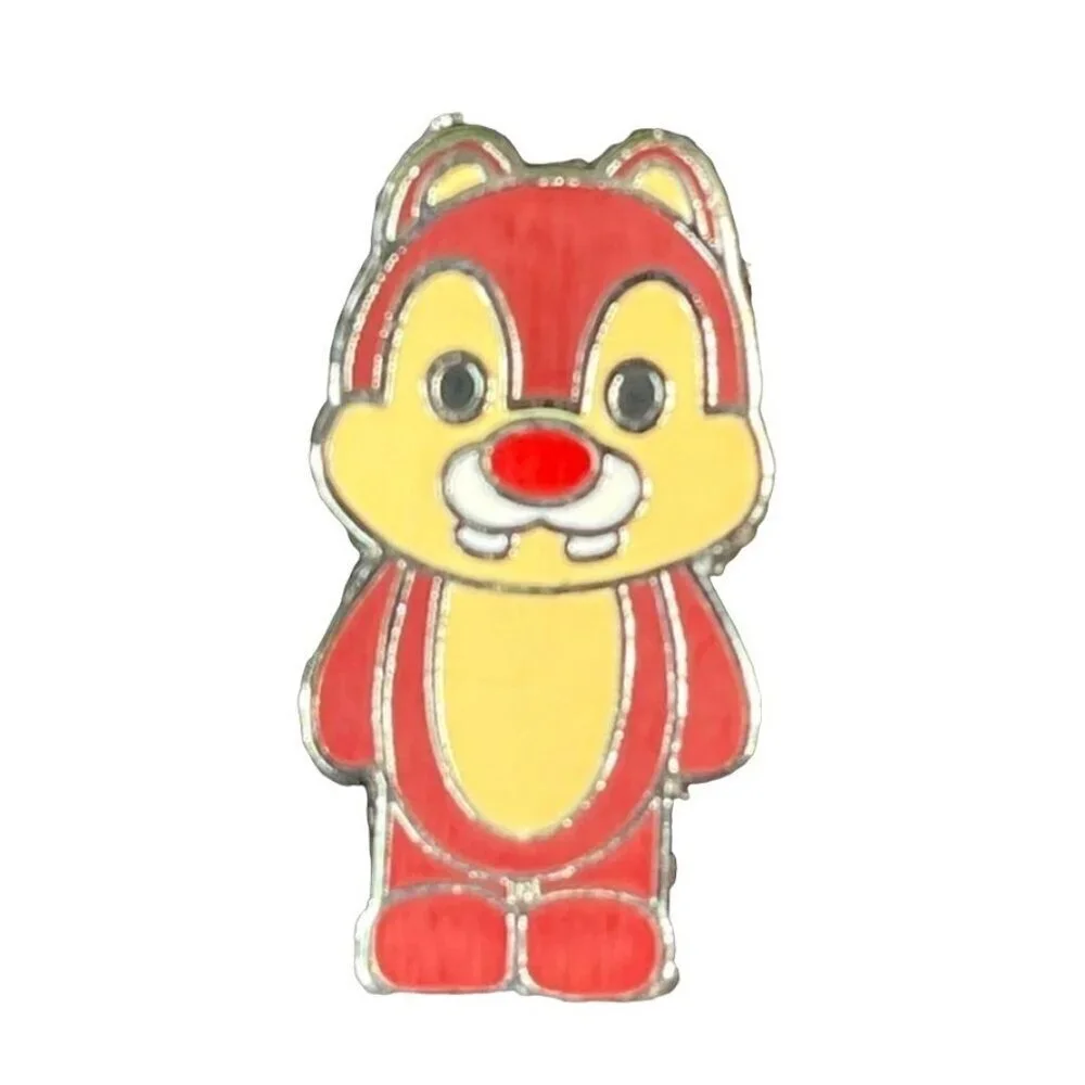 Disney Dale Trading Pin Mini Chipmunk Lapel Pin Brooch Badge Accessories Jewelry